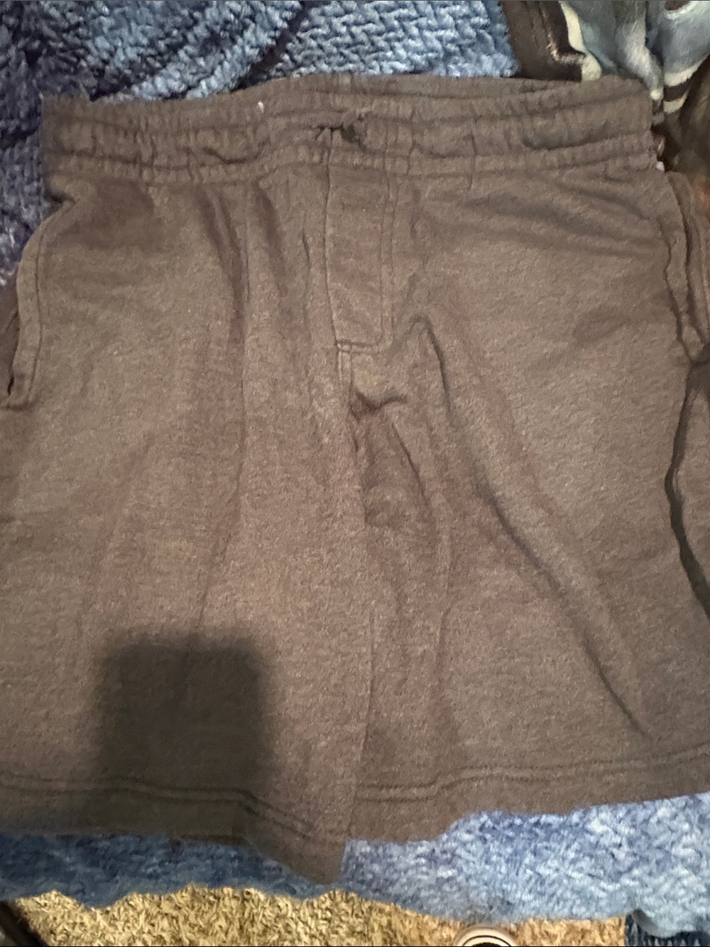 Men's Cargo Knit Shorts - Dark Gray